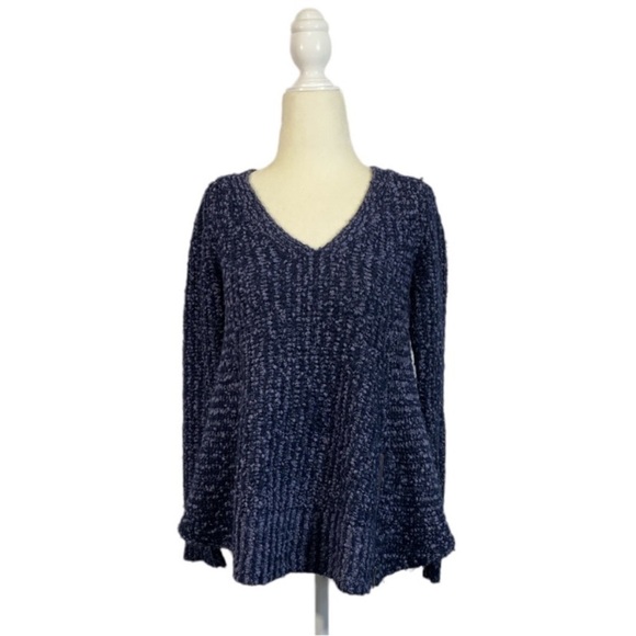 Anthropologie Sweaters - Anthropologie Moth oversized sweater in navy— XXS